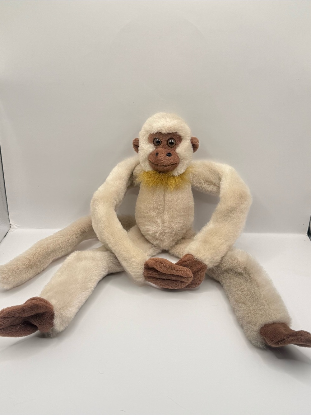 Vintage Hanging Monkey Plush K&M International Stuffed Animal